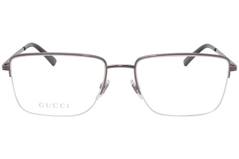 gucci ruthenium eyeglasses|Gucci™ GG0834O Rectangle Eyeglasses .